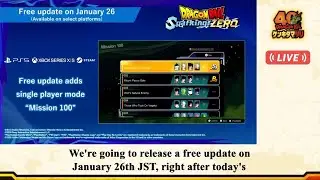 DRAGON BALL Sparking ZERO Update, Mission 100 New Game Mode!