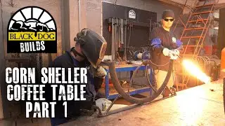Corn Sheller Coffee Table Build: Part 1, The Base