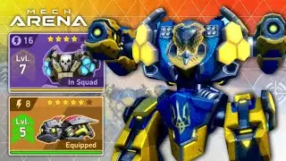 Aegis + Pod Gun 8 💥|The Ultimate Showdown | Mech Arena Gameplay | Mech Arena