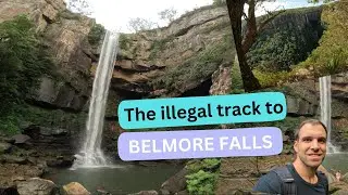 The Illegal track to Belmore Falls - Sydney Waterfalls
