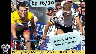 Pro Cycling Manager 2021 - Database 2000 - Temporada 2 - Stats, equipos, UAE Tour y Strade Bianche