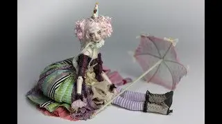 Porcelain BJD Doll , Roadside Circus Clown by Forgotten Hearts