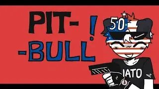 PITBULL TERRIER animation meme. (Countryhumans USA x Canada)