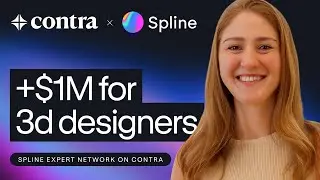How Spline helped designers earn $1M+  in client work with Contra