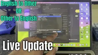 How to change mac language (English to other/Other to English)