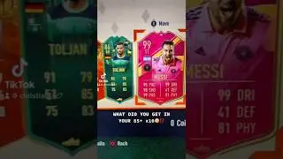 EA GAVE ME 99 MESSI FOR FREE⁉️😳 #fifa23 #fut #futties #shorts