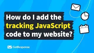 How do I add the tracking JavaScript code to my website?