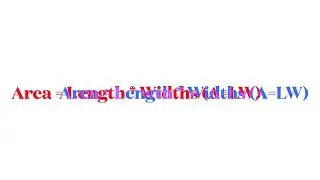 Finding Area from Rectangle