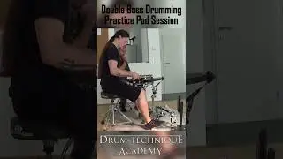 Double Bass Drumming - Practice Pad Session | Krimh #shorts