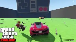 GTA 5 Online - Last Team Standing: #Cars vs RPG Retro Game #1