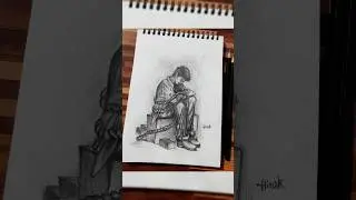 The rope of fear, anxiety and indignation| Art work | #drawing #expressivedrawing #illusration
