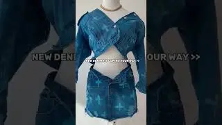 Custom Denim Outfits by Mabelloveco #shorts