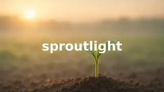 Sproutlight | a soft song for spring mornings and silent hope 🌱