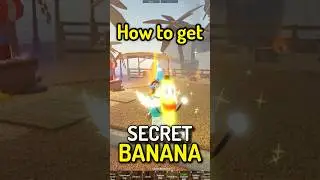 How To Get SECRET Banana Rare Fish in Roblox Fisch Fischmas
