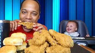 JACK'S FRIED CHICKEN MUKBANG 먹방 EATING SHOW