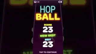 Hop Ball Jump - hard game - First Time play