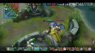 Mobile legend funny(chou buff troll)