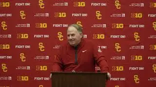 Press Conference: USC Introduces New DC Gary Patterson