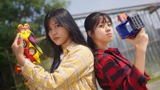 KAMEN RIDER VAIL RAGE! JEANNE AND ONISISTER HENSHIN AND WORK TOGETHER