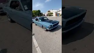 Supercharged coyote powered &lsquo;66 Mustang coupe spotted at GoodGuys Columbus 2024