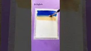 Acrylic scenery painting for beginners 
