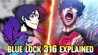 REO SHINES WITHOUT NAGI💥 | BLUE LOCK CHAPTER 316 EXPLAINED IN HINDI