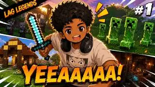 We get blasted by creepers? | LagLegends SMP