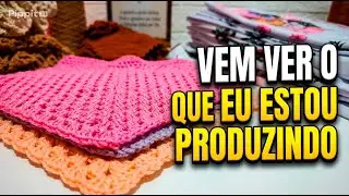 Spolier do que vem por aí:  Muita coisa em andamento👀🧶