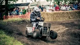 Lawnmower Wheely Renntrecker Hochstart