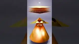 Million gold coin physics simulation