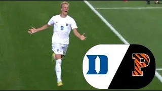 Duke vs Princeton, College Soccer Highlights
