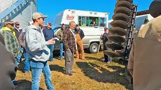 Iowa Farm Auction... Searching for Equipment!