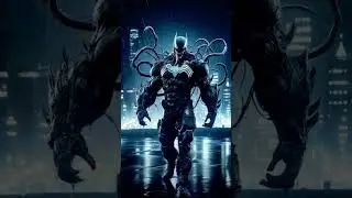 Batman vs Venom Evolution | Dark Knight vs Symbiote Power | Epic Battle 🔥 @ToonsAi17 #bts