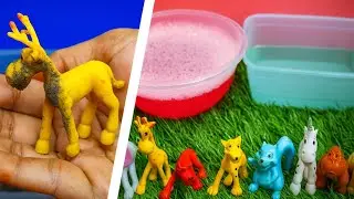 Dirty Animals Bath Time! 🦁 Toy Safari Cleanup & Fun Water Play for Kids