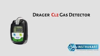 Drager pac 8000 Cl2(Chlorine) Gas Detector | Personal Air Monitor | Range: 0 to 20 ppm