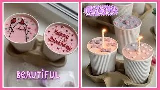 Hermosos pasteles en taza ☕️ 🎂 ideas 😍