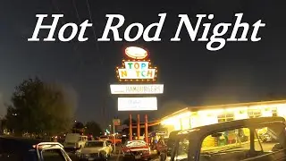 Hot Rod Night at Top Notch Burgers, Austin Texas