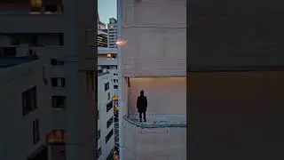 Who Is That  It Can't Be...  #aivideoshort #city #mystery #shadow #building #society