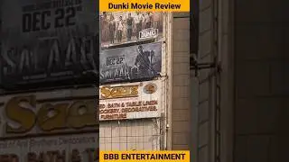Dunki Movie Review || First Day First Show || Dunki Box office collection #shorts #srk #dunki