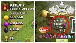 Best Loot Strategy For TH 12 of Clash of clan | Attack Strategies of big loot | BY Thunder Clasher