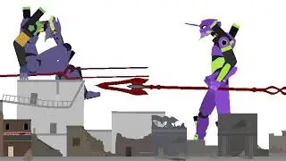 link da Eva 13 nos coment&aacute;rios!!! #sticknodes #eva13 #eva01