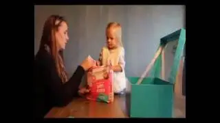 Pampers Easy Ups Unboxing with my Toddler daughter!
