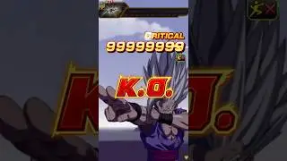 LR PHY BEAST GOHAN ERASES BIO-BROLY!!! #dokkanbattle #shorts
