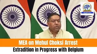 MEA on Mehul Choksi Arrest: Extradition in Progress with Belgium