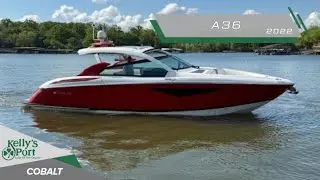 2022 Cobalt A36 at Kelly's Port (www.KellysPort.com)