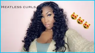 Heatless Curls | Highly Requested Curls From Alipearl Initial Review | D&eacute;jaNikira