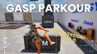 GASP LOCOMOTION, PARKOUR, HIT REACTIONS AND MORE! Zombie Shooter Kit v2.5.0 - UE5 STARTER KIT