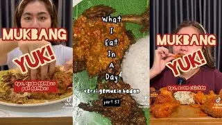 kumpulan vid tiktok @Sania Versari what i eat in a day versi gemukin badan #complication #tiktok