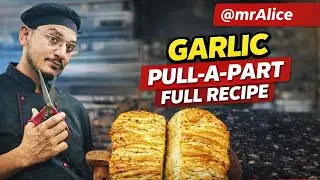 Bakery Style Garlic Pull-A-part Bread | 🙏🎂🍞 Full Recipe Step by Step//#bread #garlic #recipe #viral 