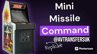 Replicade Unboxing and show & play Missile Command @avtransfersUK